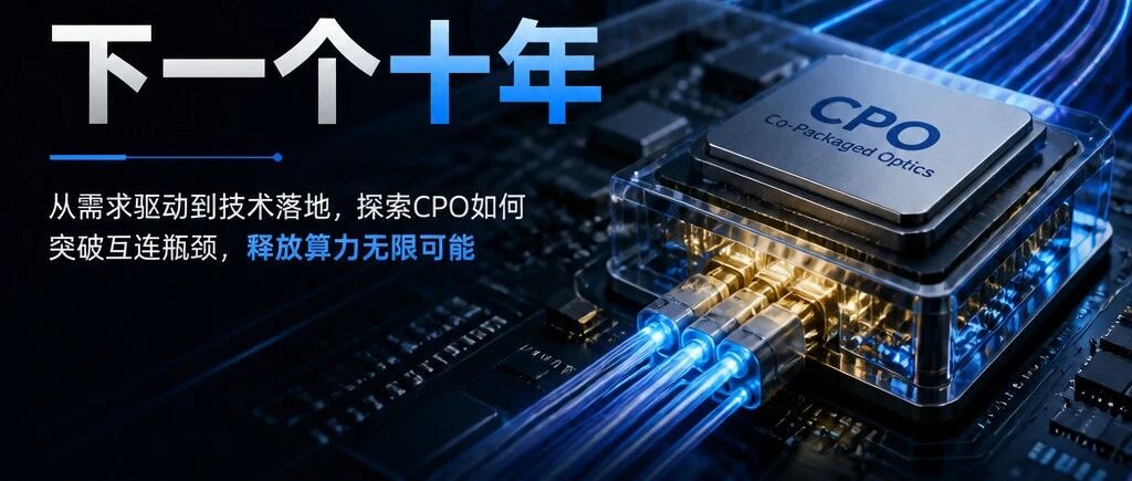 艾科小课堂 | CPO：数据中心互连的下一个十年